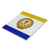 vlag van San Jose Tegeltje (Zijkant)