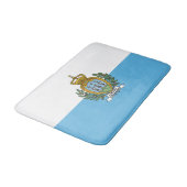 Vlag van San Marino Badmat (Gekanteld)