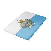 Vlag van San Marino Badmat (Gekanteld)