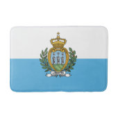Vlag van San Marino Badmat (Voorkant)