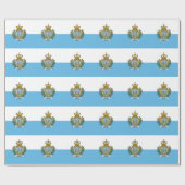 Vlag van San Marino Cadeaupapier (Vlak)