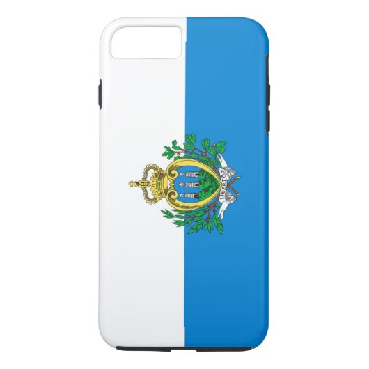Vlag van San Marino Case-Mate iPhone Case (Achterkant)