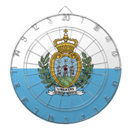 Vlag van San Marino Dartbord