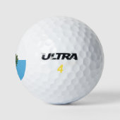 Vlag van San Marino Golfballen (Logo)