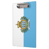 Vlag van San Marino Klembord (Links)