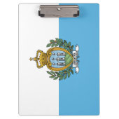 Vlag van San Marino Klembord (Voorkant)