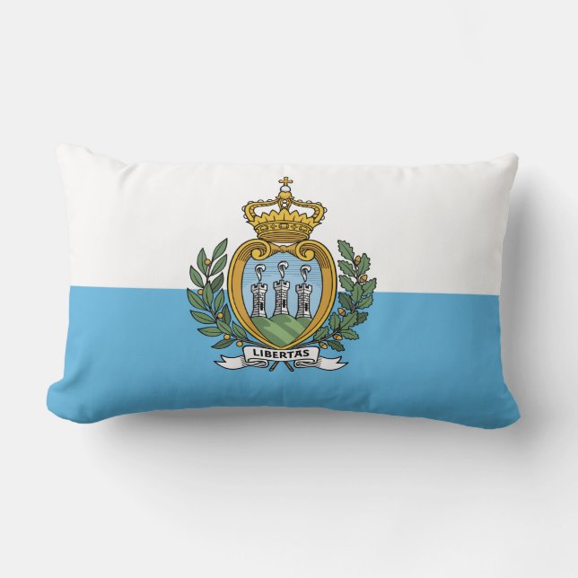 Vlag van San Marino Kussen (Voorkant)