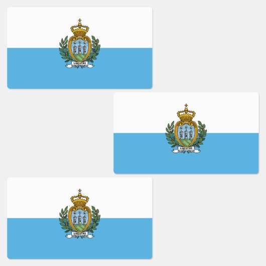 Vlag van San Marino Labels (Groep)