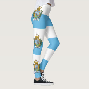 Vlag van San Marino Leggings
