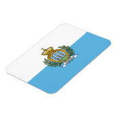Vlag van San Marino Magneet (Linkerzijde)