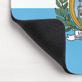 Vlag van San Marino Muismat (Hoek)