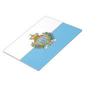 Vlag van San Marino Notitieblok (Schuin)