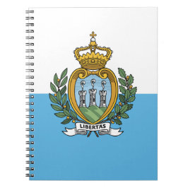 Vlag van San Marino Notitieboek