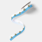 Vlag van San Marino Satijnen Lint (Achterkant)