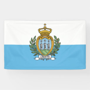 Vlag van San Marino Spandoek