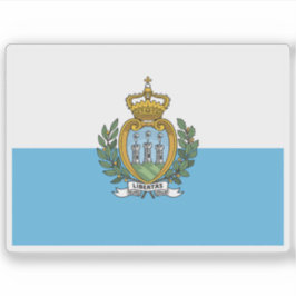 Vlag van San Marino Sticker