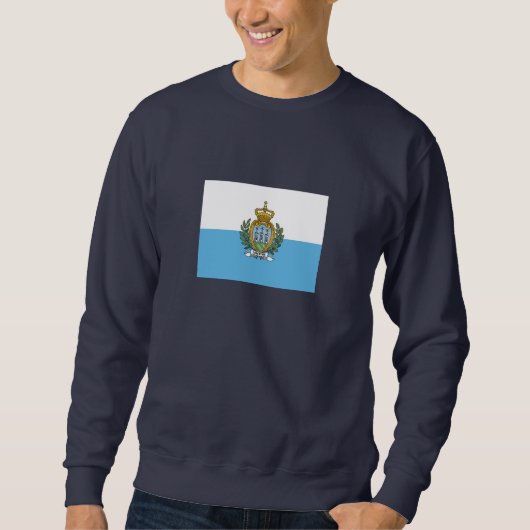 Vlag van San Marino Trui (Voorkant)