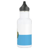 Vlag van San Marino Waterfles (Rechts)