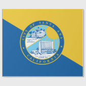 Vlag van Santa Ana (Californië) Cadeaupapier (Vlak)