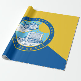 Vlag van Santa Ana (Californië) Cadeaupapier