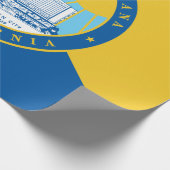 Vlag van Santa Ana (Californië) Cadeaupapier (Hoek)