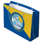 Vlag van Santa Ana, Californië Groot Cadeauzakje (Achterkant Gekanteld)