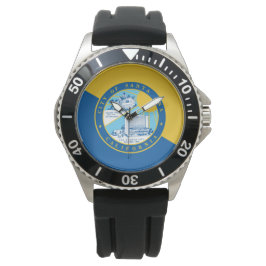 Vlag van Santa Ana (Californië) Horloge