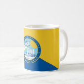 Vlag van Santa Ana (Californië) Koffiemok (Voorkant rechts)