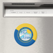 Vlag van Santa Ana, Californië Magneet (Insitu (Vaatwasser))