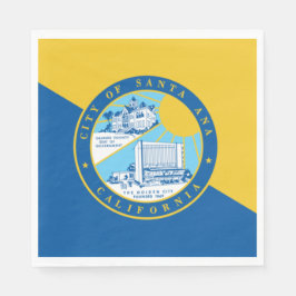 Vlag van Santa Ana (Californië) Servet