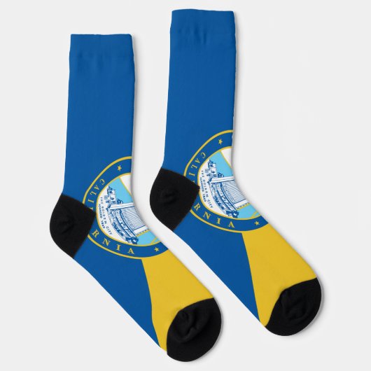 vlag van Santa Ana (Californië) Sokken (Rechts)