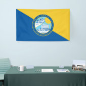 Vlag van Santa Ana (Californië) Spandoek (Beurs)