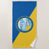 Vlag van Santa Ana (Californië) Strandlaken (Voorkant)