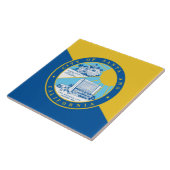 Vlag van Santa Ana (Californië) Tegeltje (Zijkant)