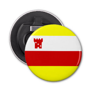 Vlag van Santa Barbara, California Bottle Opener