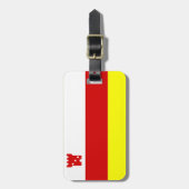 Vlag van Santa Barbara, Californië-Bagagelabel Bagagelabel (Voorkant verticaal)