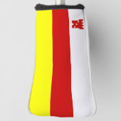 Vlag van Santa Barbara, Californië Golf Head Hoesj Golfheadcover (Draai 90)