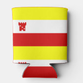 Vlag van Santa Barbara, Californische Koelbox Blikjeskoeler (Achterkant)