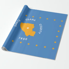Vlag van Santa Clara (provincie VS, Californië) Cadeaupapier