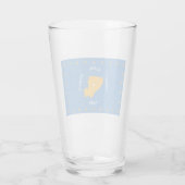 Vlag van Santa Clara (provincie VS, Californië) Glas (Achterkant)