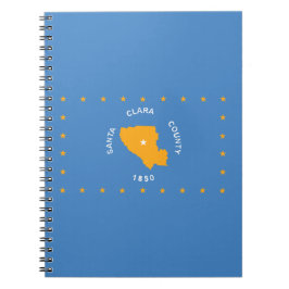 Vlag van Santa Clara (provincie VS, Californië) Notitieboek
