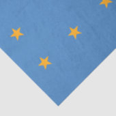 Vlag van Santa Clara (provincie VS, Californië) Tissuepapier (Detail)