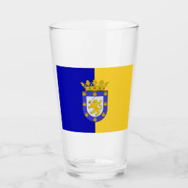 Vlag van Santiago (Chili) Glas