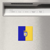 Vlag van Santiago (Chili) Magneet (Insitu (Vaatwasser))