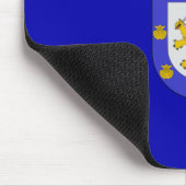 Vlag van Santiago (Chili) Muismat (Hoek)