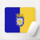 Vlag van Santiago (Chili) Muismat (Met muis)