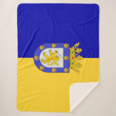 Vlag van Santiago (Chili) Sherpa Deken (Voorkant)