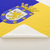Vlag van Santiago (Chili) Sherpa Deken (3/4)