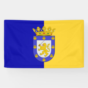 Vlag van Santiago (Chili) Spandoek