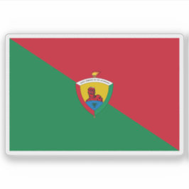 Vlag van Santo Domingo, Ecuador Sticker